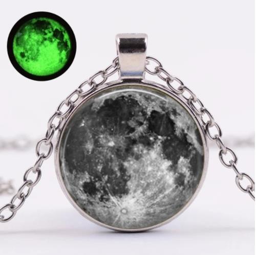 Glow in the Dark Planet Necklace