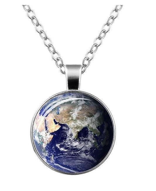 Glow in the Dark Planet Necklace