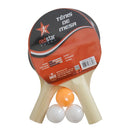 Kit 2 Raquetes Tênis De Mesa Ping Pong Lisa 3 Bolinhas - Lojas Baluga