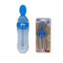 Mamadeira Colher Dosadora Bebê Silicone Azul - Lojas Baluga