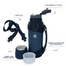 Garrafa Térmica 2 Litros Camping 24H - Lojas Baluga