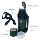 Garrafa Térmica 2 Litros Camping 24H - Lojas Baluga