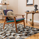 Tapete Jacquard Dallas 1,35m x 1,00m Antiderrapante - Lojas Baluga