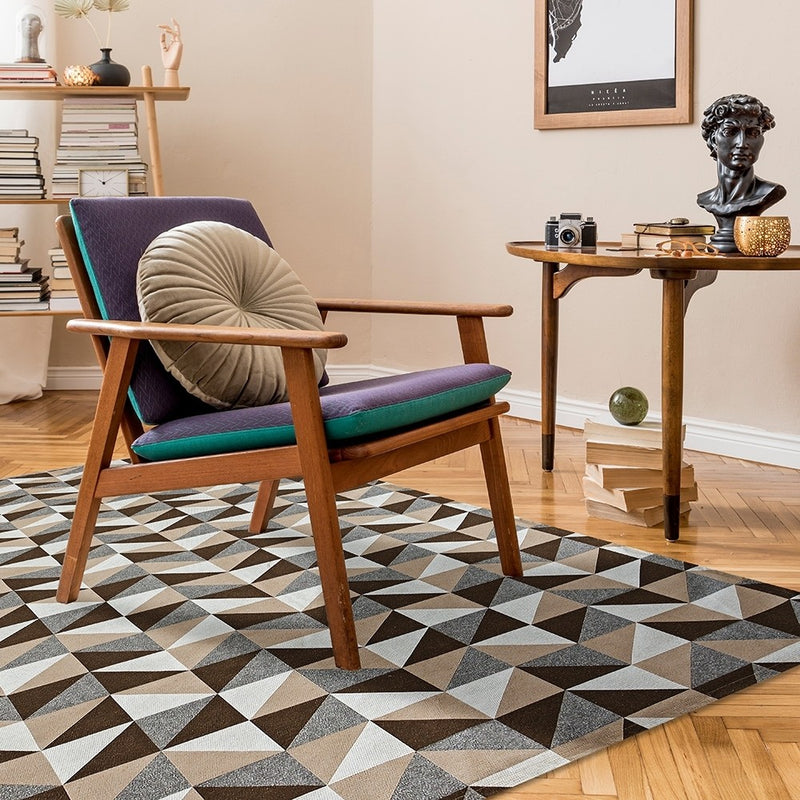 Tapete Jacquard Dallas 1,35m x 1,00m Antiderrapante - Lojas Baluga