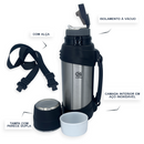 Garrafa Térmica 2 Litros Camping 24H - Lojas Baluga