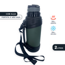 Garrafa Térmica 2 Litros Camping 24H - Lojas Baluga