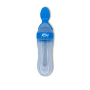 Mamadeira Colher Dosadora Bebê Silicone Azul - Lojas Baluga